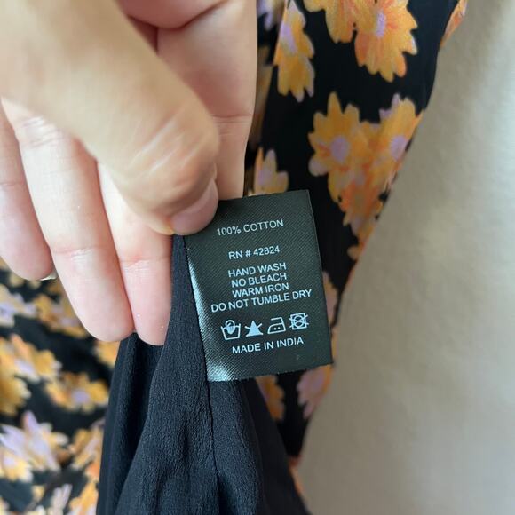 VEDA Montana Floral Button Front Maxi Dress Size XXL - Picture 5 of 5